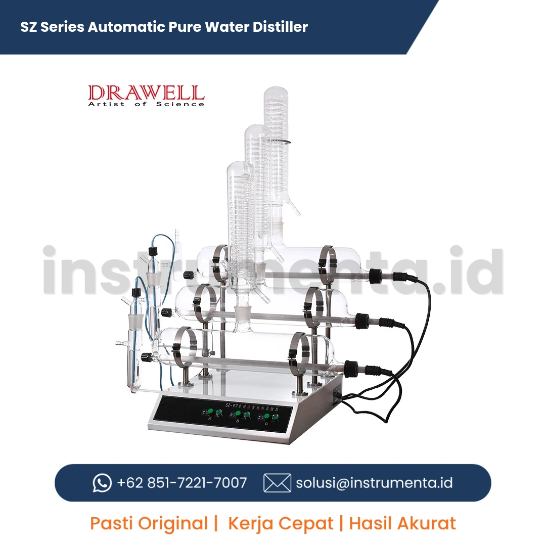 Jual SZ Series Automatic Pure Water Distiller Distributor Resmi Distilator Air Laboratorium Otomatis Ready Stock